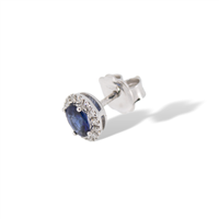 Ohrringe Mirco Visconti Dame in Weißgold Zaffiro 0.80 Ct AB732/Z - AB732/Z